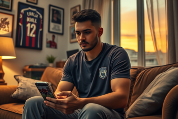 Miguel Borja, delantero colombiano, reflexionando sobre su futuro en el fútbol tras su paso por River Plate.