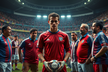 Sebastián Villa generando controversia en el fútbol argentino por su historia con River Plate y Boca Juniors.