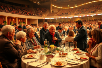 Cena de despedida de River Plate en el Mâs Monumental con la presencia de Norberto 'Beto' Alonso y socios selectos.