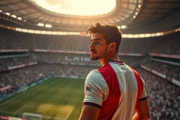 Lucas Beltrán expresando su deseo de regresar a River Plate.