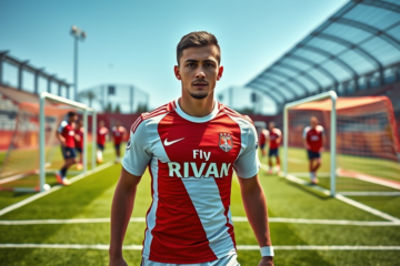 Bautista Dadín, delantero de River Plate, en medio de rumores de transferencia a Lanús.