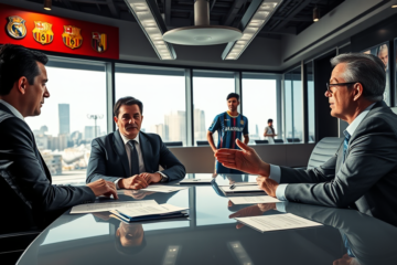 Sergio Costantino presidente de San Lorenzo explica la negativa a la oferta de River Plate por Jhohan Romaña.