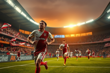 Agustín Ruberto regresando al fútbol tras su lesión en el amistoso de River Plate.