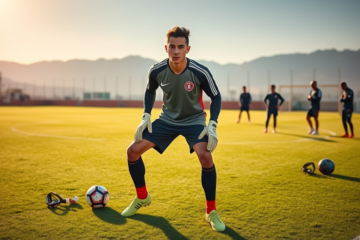 Santiago Beltrán, el nuevo arquero titular de River Plate, listo para la pretemporada tras la lesión de Franco Armani.