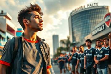 Sebastián Villa en el contexto de su posible traspaso a River Plate.